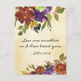 John 13:34 Kärlek, eftersom jag har älskat dig Vykort