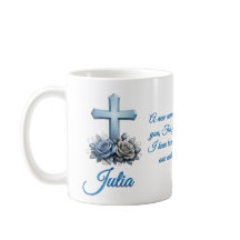 John 13:34 Personlig Ros kaffemugg