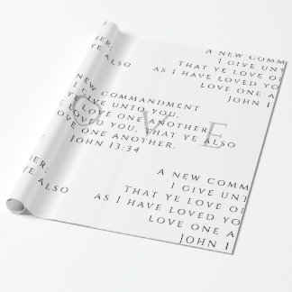 John 13:34 Skräppost Papprare Presentpapper