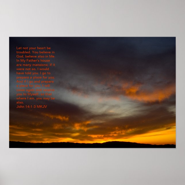 John 14:1-3 poster (Framsidan)