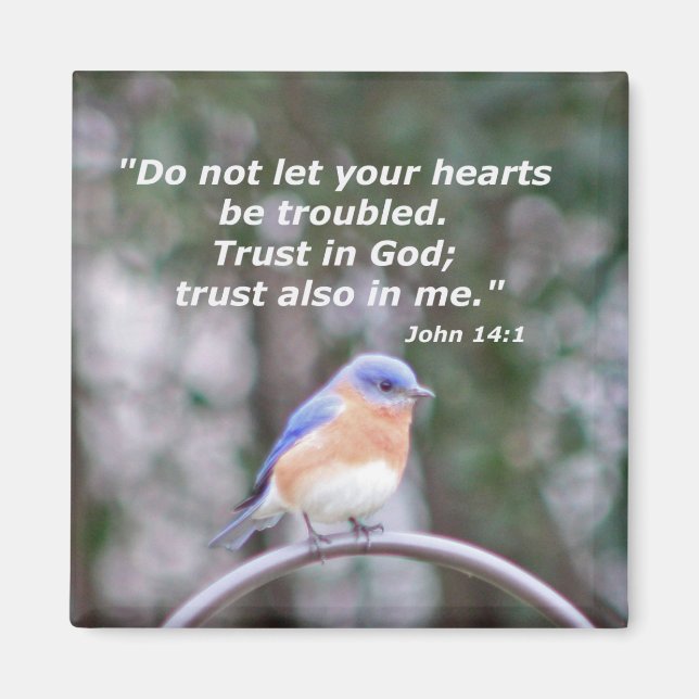 John 14:1 magnet (Framsidan)