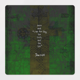 John 14:6 Bible Verse Inspirational Väg Citote Klistermärke