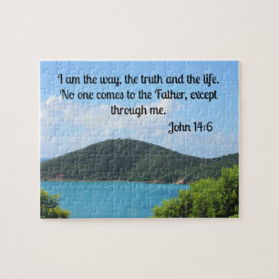 John 14:6 Jag är vägen, sanningen och livet. Pussel