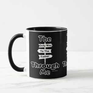 John 14:6 KJV Bible Verse Two-Tone Mugg
