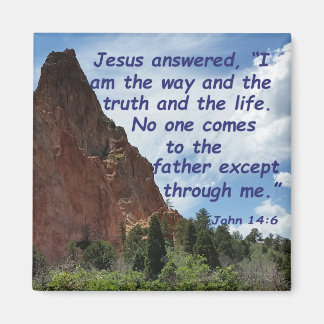 John 14:6 magnet