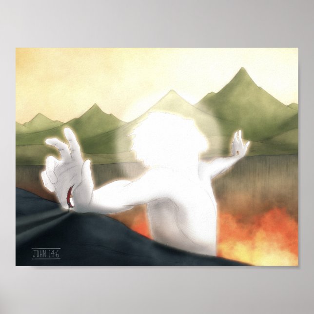 John 14:6 poster (Framsidan)