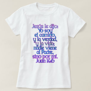John 14:6 Spanska T-shirt