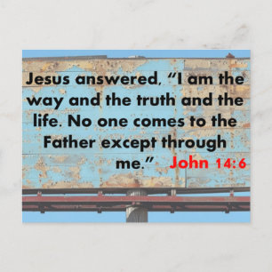 John 14:6 vykort