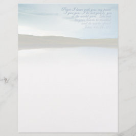 John 14 Peace Scripture Inspirational Brevhuvud