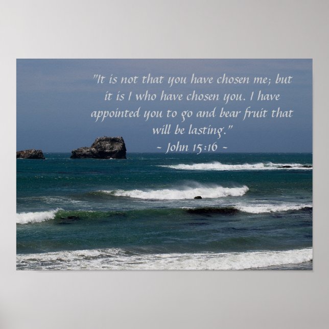 John 15:16 Poster (Framsidan)