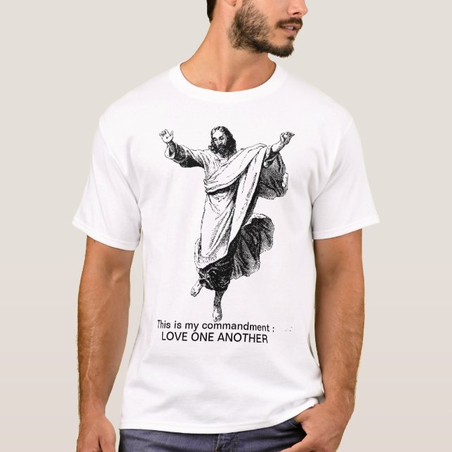 John 15:17 tee shirt (Framsida)