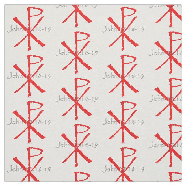 John 15:18 - 19 tyg (Provkarta)