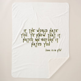 John 15:18 KJV Bible Scripture Verse