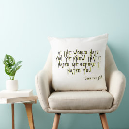 John 15:18 KJV Bible Scripture Verse Kudde