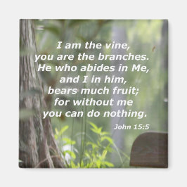 John 15:5 magnet