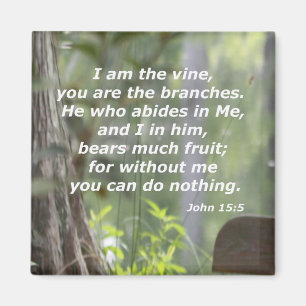 John 15:5 magnet