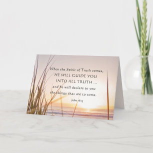 John 16:13 Sanningens själ kommer att vägleda dig, Kort
