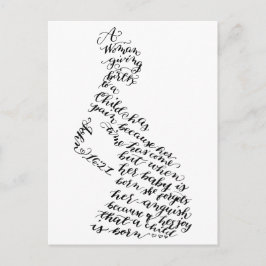 John 16:21 vykort