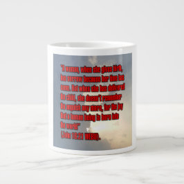 John 16:21 WEBU Mugg Jumbo Mugg