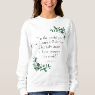 John 16:33 Bible Verses för att uppmuntra dig T Shirt