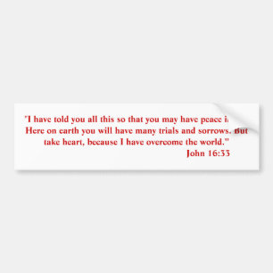 John 16:33 bildekal