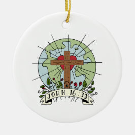 John 16:33 Jul 2024 ornament