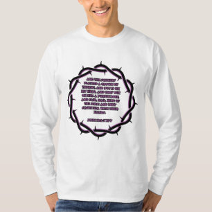 John 19:2-3 KJV Bible Verse Scripture Manar T Shirt