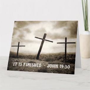 JOHN 19:30 Jumbo-mappat kort