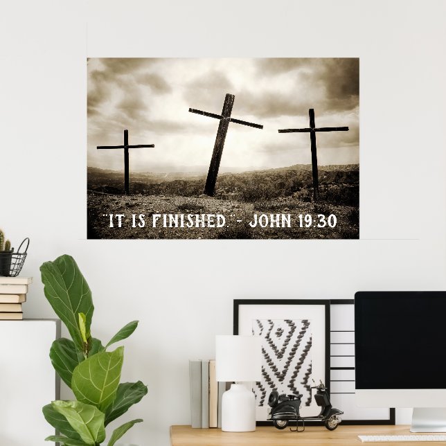 JOHN 19:30 Poster (Hemmakontoret)
