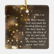 John 1:14 Ord blev en ny jul