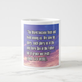 John 1:14 WEBU Mugg Jumbo Mugg