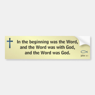 John 1:1 bildekal