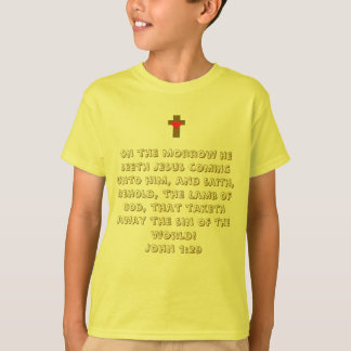 John 1:29 Kristet bibelvers T-Shirt