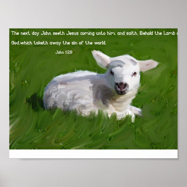 John 1:29 poster (Framsidan)