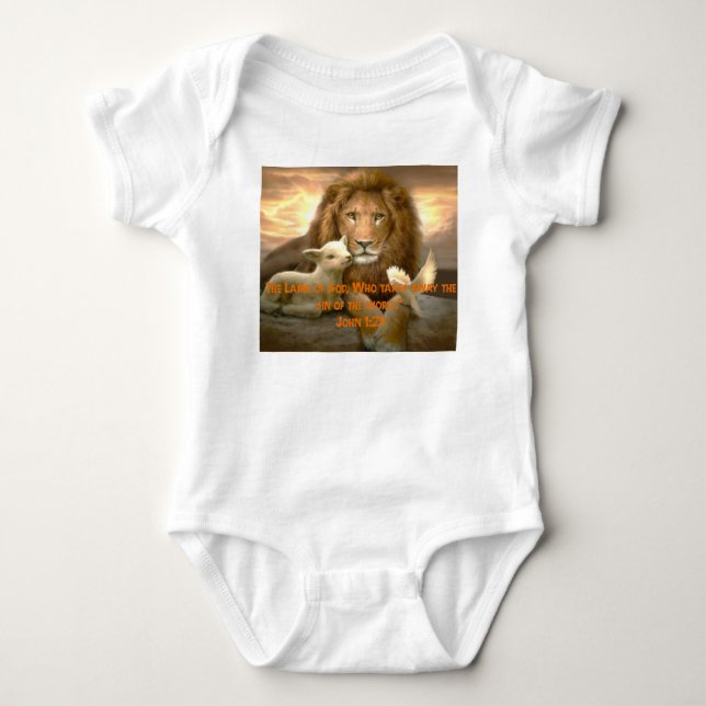 John 1:29 t shirt (Framsida)