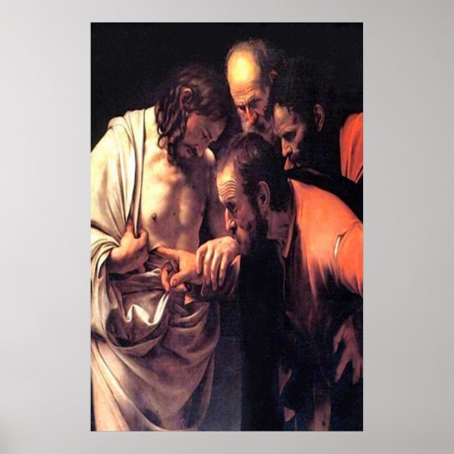 John 20:24-29 Min Herre och Min Gud poster (Framsidan)