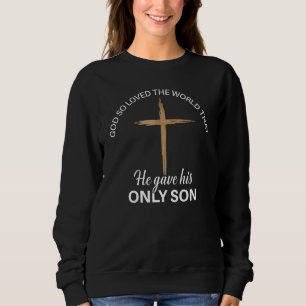 John 316 Bible Verse Gud så älskade världen T Shirt