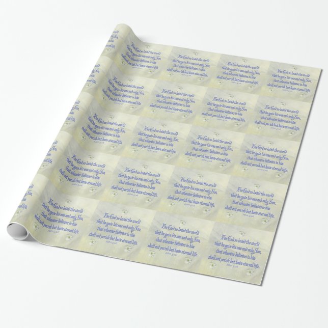 John 316 Dogwood Presentpapper (Utrullad)