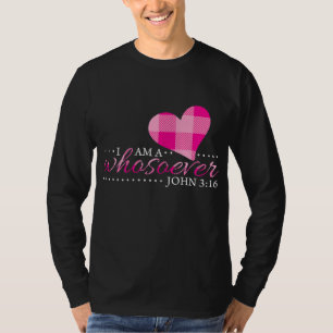 John 316 Kvinnor jag är den enda kristna presenten T Shirt