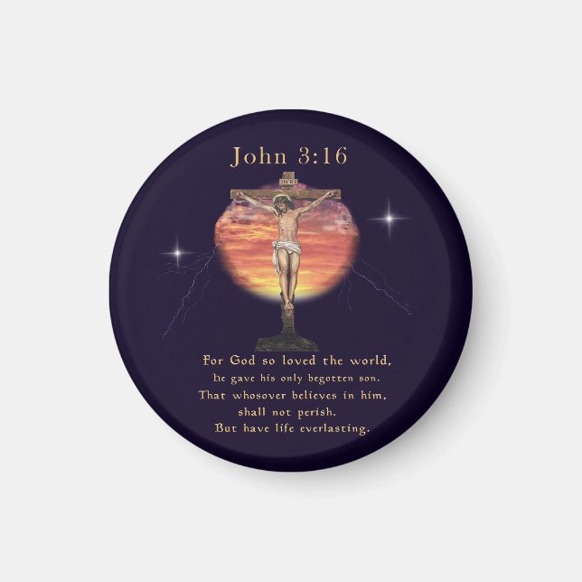 John 3:166 magnet (Framsidan)