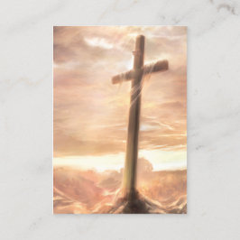 John 3:16-17 KJV-kort Visitkort