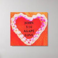 JOHN 3:16. AGAPE KÄRLEK