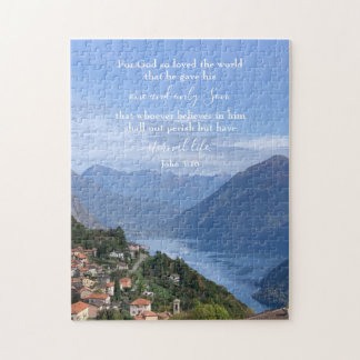 John 3:16 Anpassningsbar Text | Swiss Alpernas Ori Pussel
