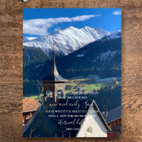 John 3:16 Anpassningsbar Text | Swiss Alpernas Ori