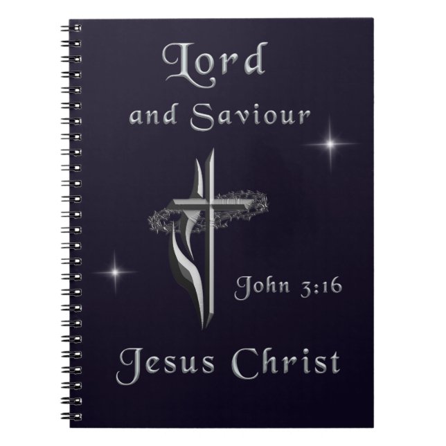 John 3:16 anteckningsbok (Framsidan)