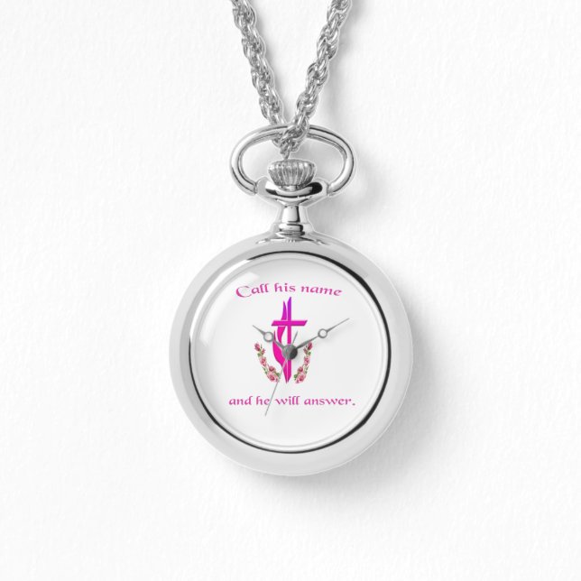 John 3:16 armbandsur (Framsida)