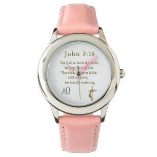 John 3:16 armbandsur