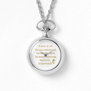 John 3:16 artiklar armbandsur