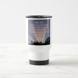 John 3:16 Bibelvers Kaffe Resemugg