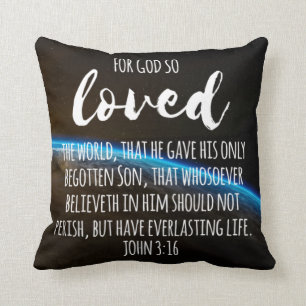 John 3:16 Bible Verse Christian Kudde